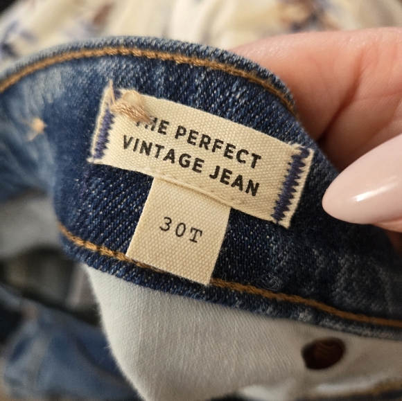 Madwell Perfect Vintage Jean in Decatur Wash size 30 tall - Picture 8 of 9